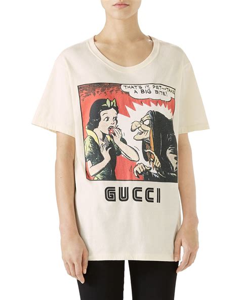 snow white gucci t shirt|Gucci polo shirts for men.